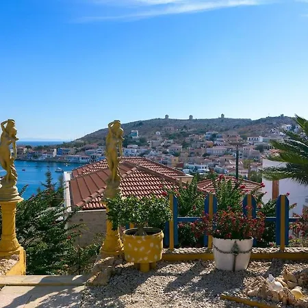 Yellow Oasis Traditional With Sea View Chalki Town