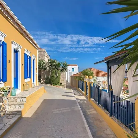 Yellow Oasis Traditional With Sea View * Chalki Town